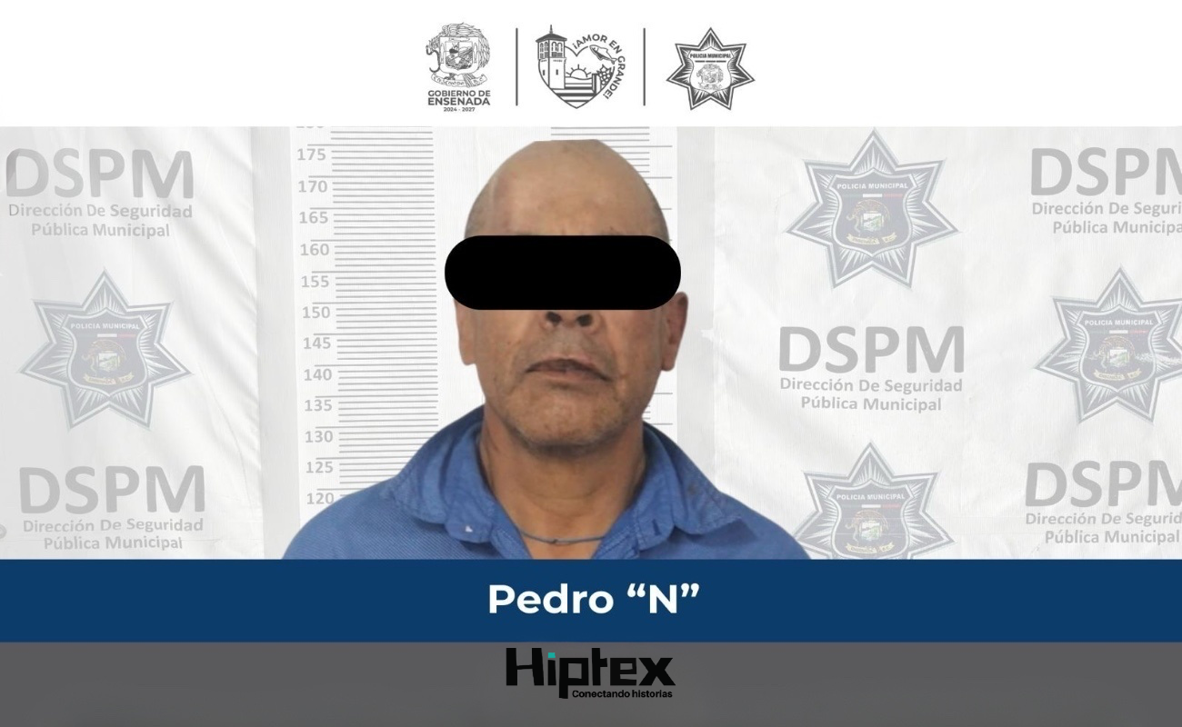 Detienen policías municipales a hombre por el presunto delito de allanamiento de morada y lesiones