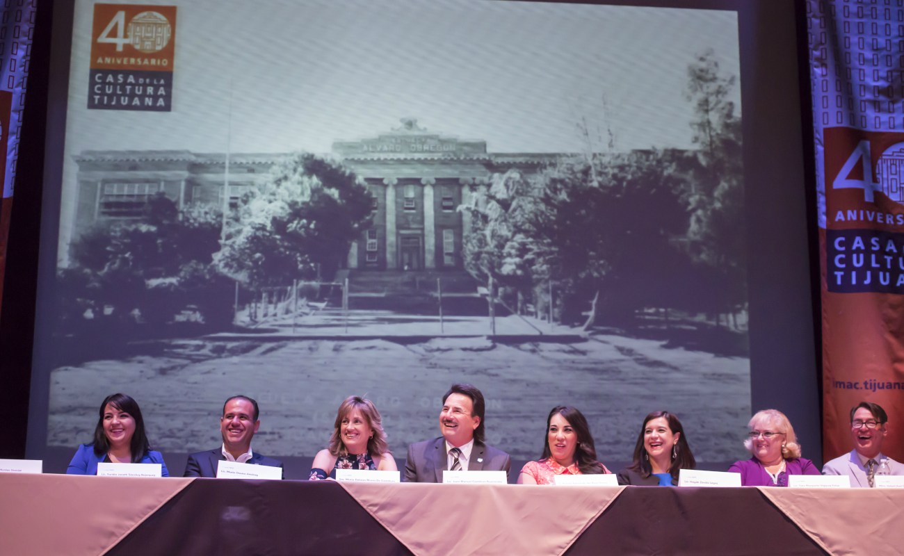 Celebran 40 años de la Casa de la Cultura Tijuana