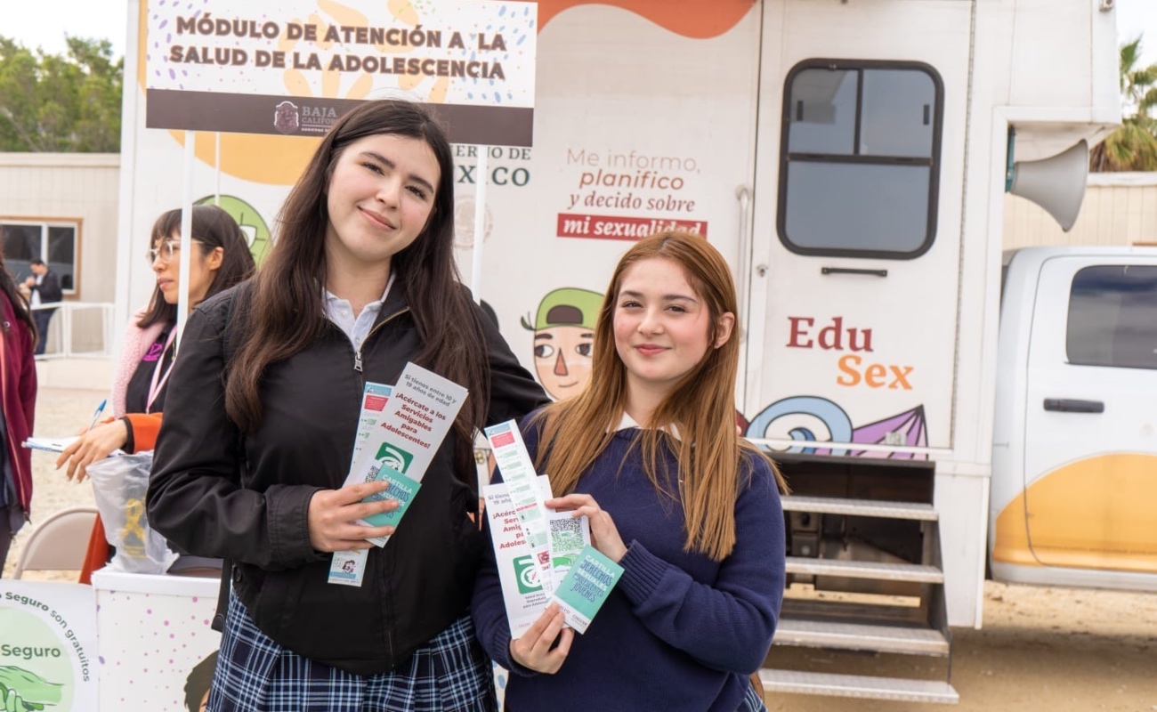 Con la iniciativa “Mesa Espejo”, se interactúa con los estudiantes a través de talleres de Educación Integral en Sexualidad en BC.