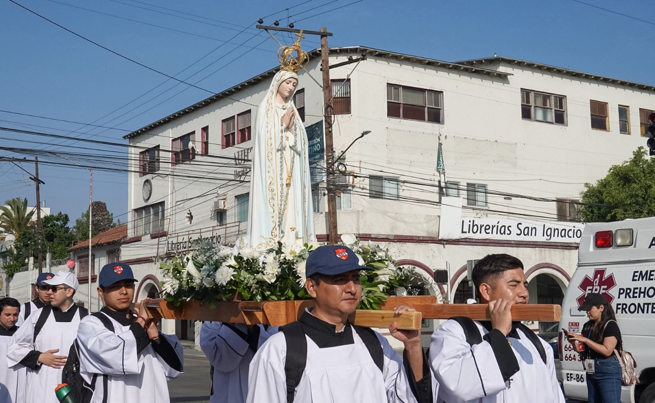 Se realiza marcha-peregrinación por la vida y la paz en Tijuana
