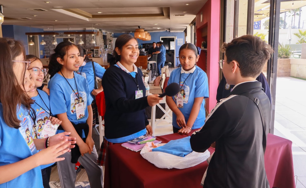 Participaron 13 alumnos de quinto y sexto grado de primaria de Rosarito.