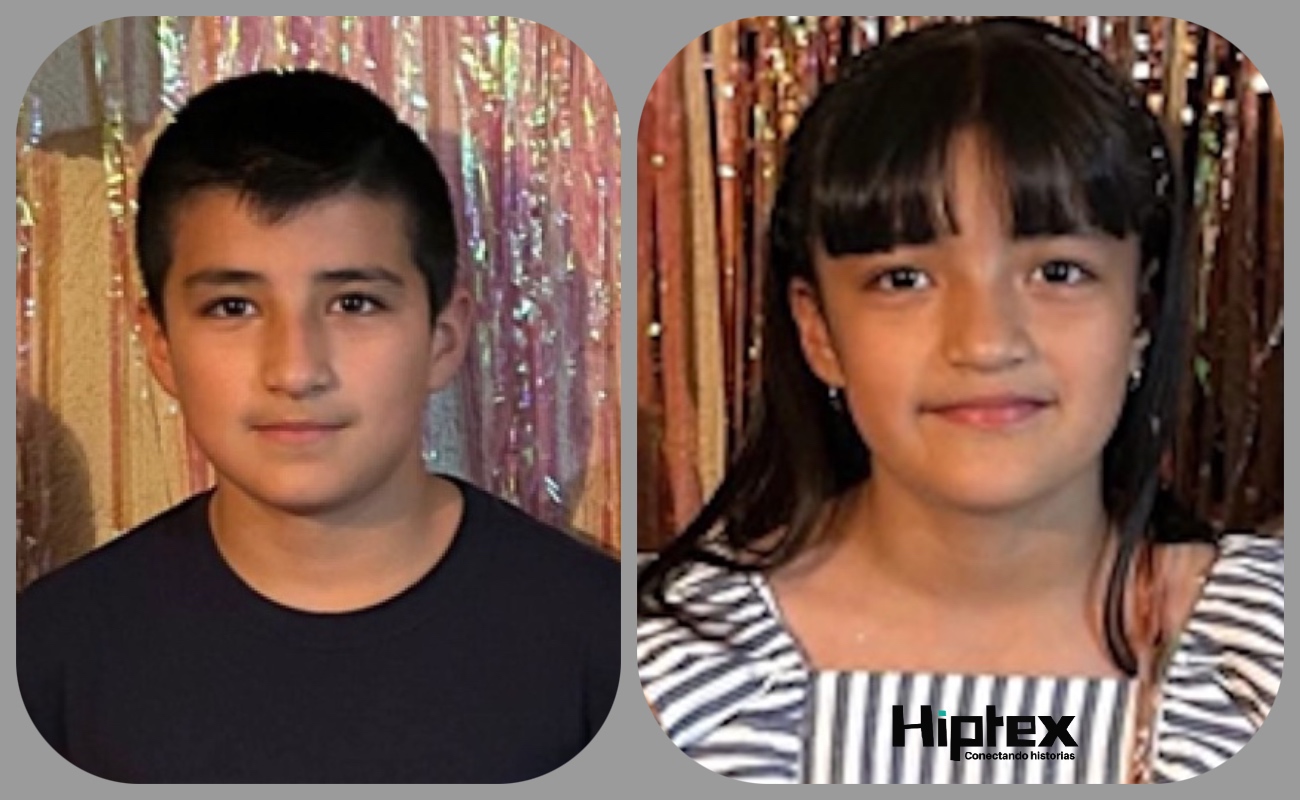 Reportan desaparición de los hermanos Jessy Yael y Yianna Natalia, de 11 y 9 años de edad