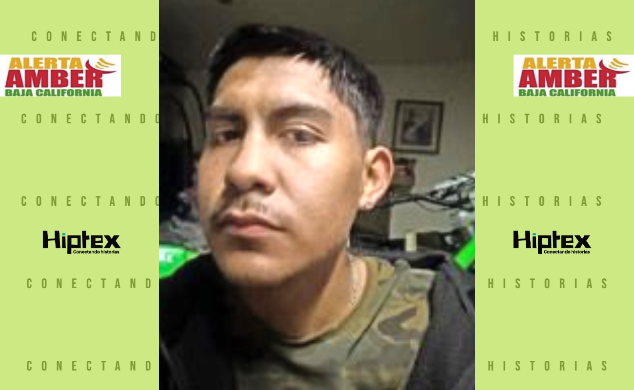 Elevan a Alerta Amber por desaparición de joven en Tecate