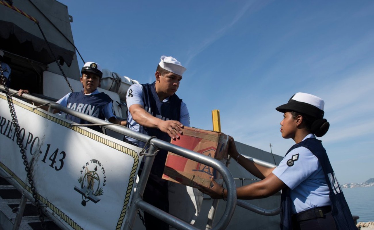 La dependencia refirió que el buque estuvo en el puerto de Nassau, Bahamas del 24 al 28 de septiembre pasados.