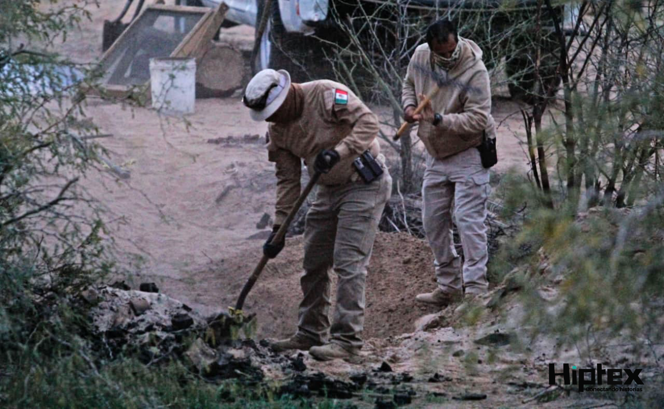 Las labores de localización han sido encabezadas por colectivos de búsqueda de personas desaparecidas con el apoyo de autoridades.