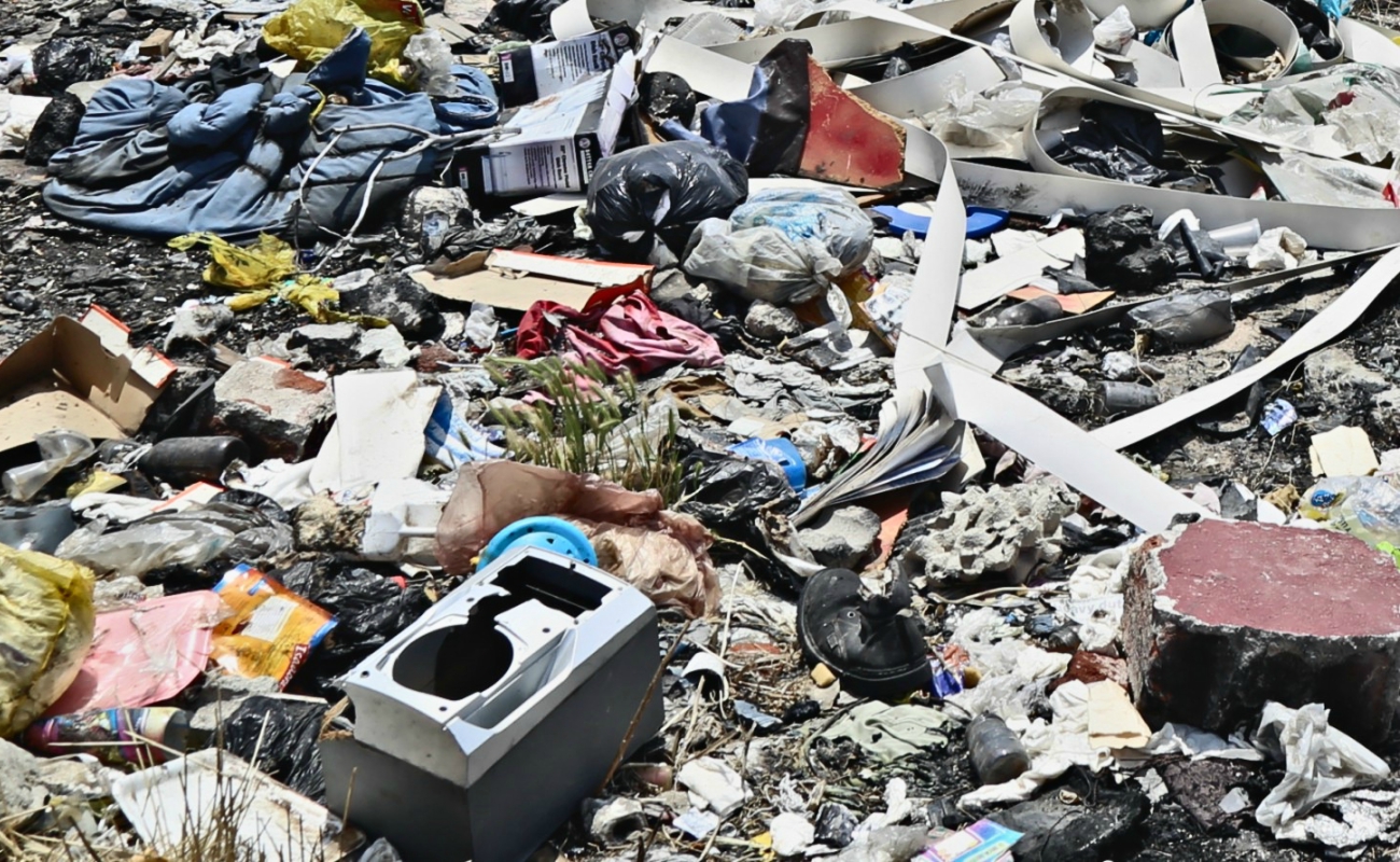 Un “Refugio” clandestino para la basura