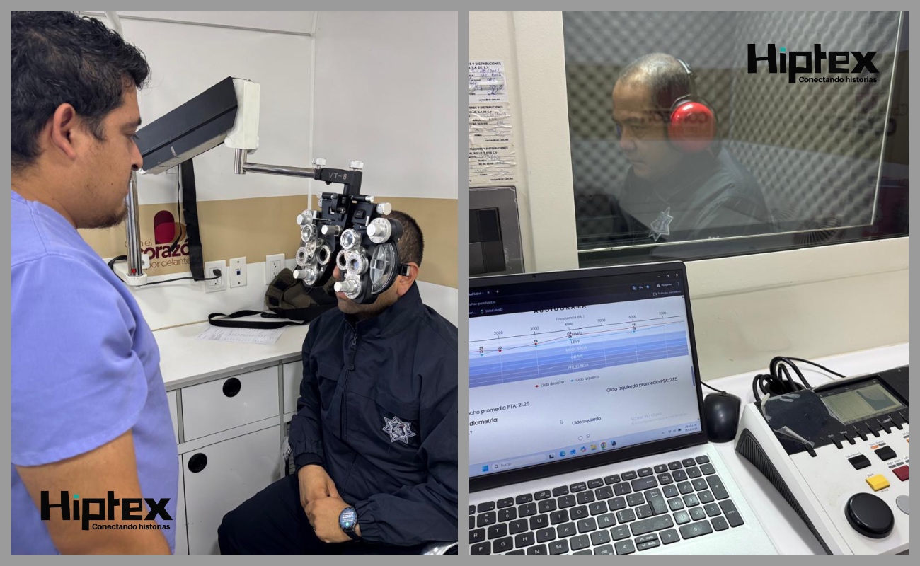 Impulsa la DSPM el bienestar integral del personal policial con Jornadas de Salud en coordinación interinstitucional