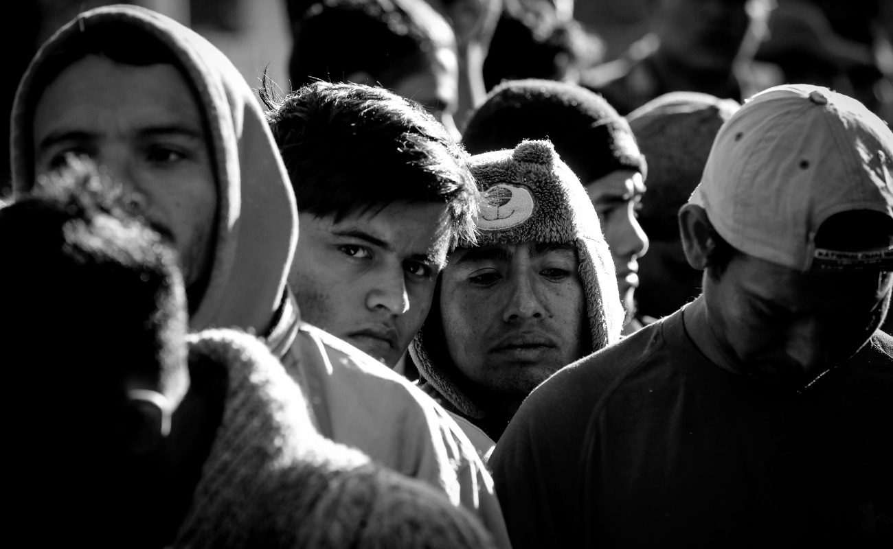 Un nuevo autobús con integrantes de la caravana migrante se dirigía a Tijuana este miércoles desde Mexicali.