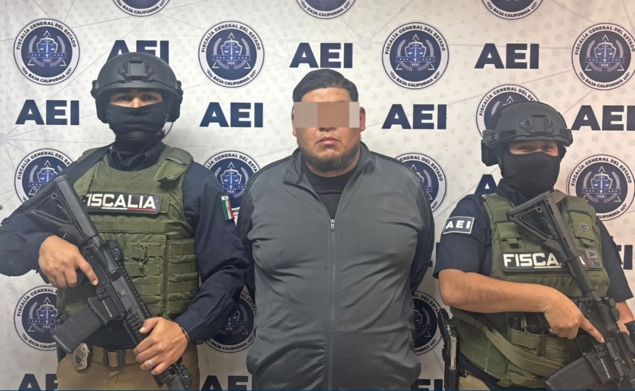 Fiscalía ejecutó orden de aprehensión contra Dante Efrén “N” por trata de personas, modalidad enganchar para explotación sexual agravada.