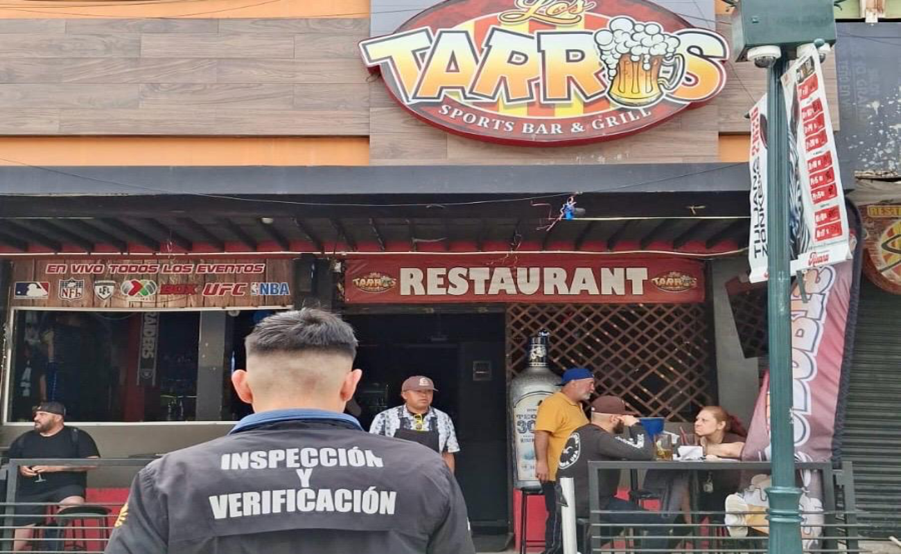 Refuerza Gobierno Municipal de Tijuana operativos de inspección en bares durante periodo de Semana Santa