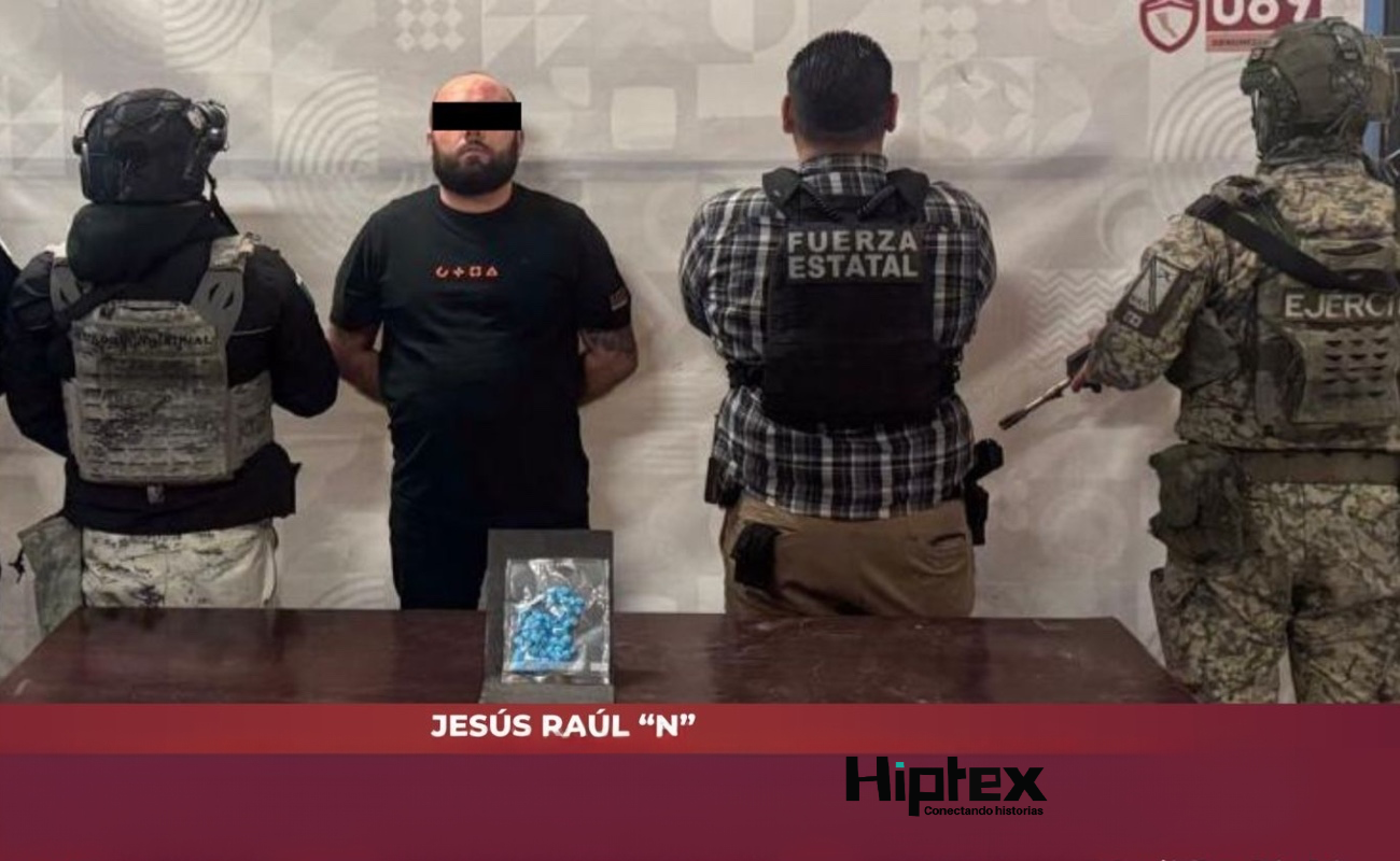 Capturan fuerzas de seguridad a hombre ligado a delincuencia organizada y robos