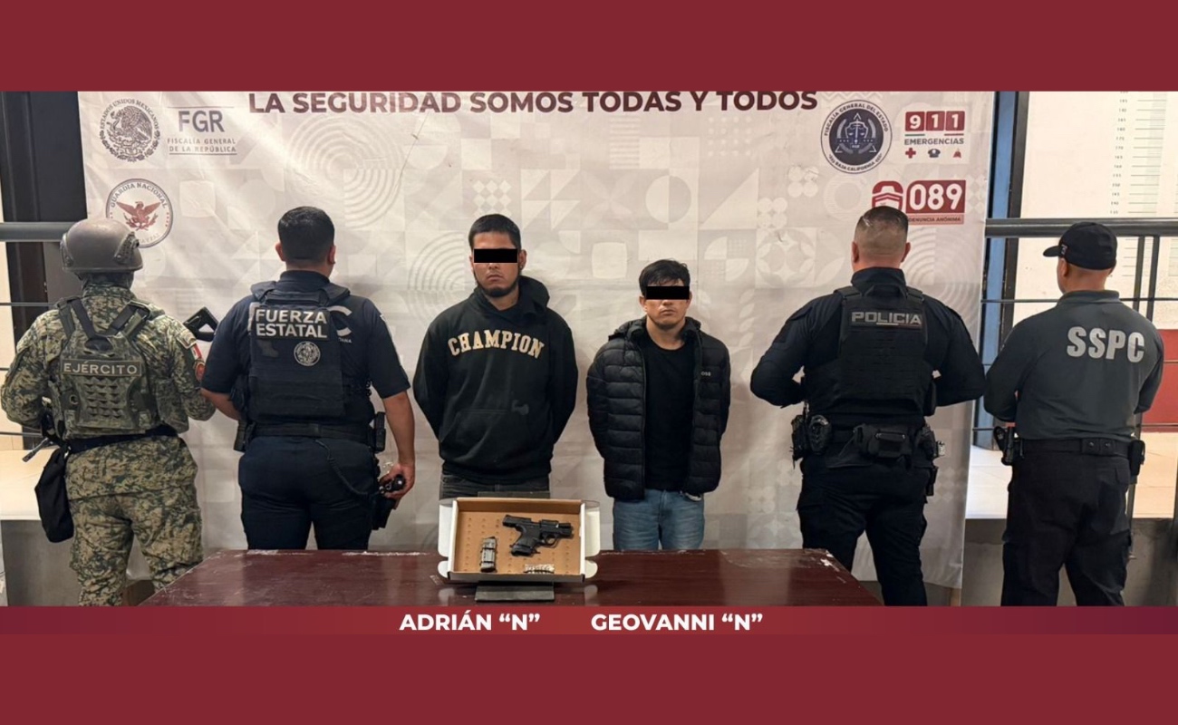 Supera Fuerza Estatal las 700 detenciones en el primer trimestre de 2026 en BC