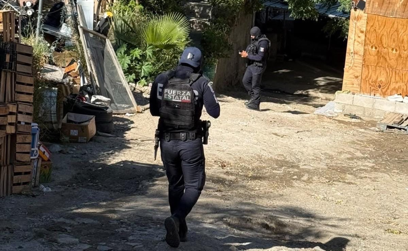 La coordinación policial permitió localizarla en un domicilio de Tijuana y detener al conductor.