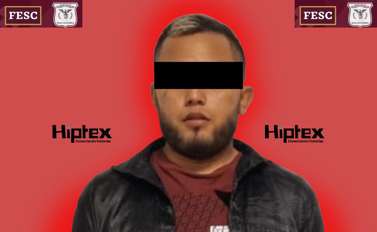 Luis Fernando “N”, de 25 años, el detenido.