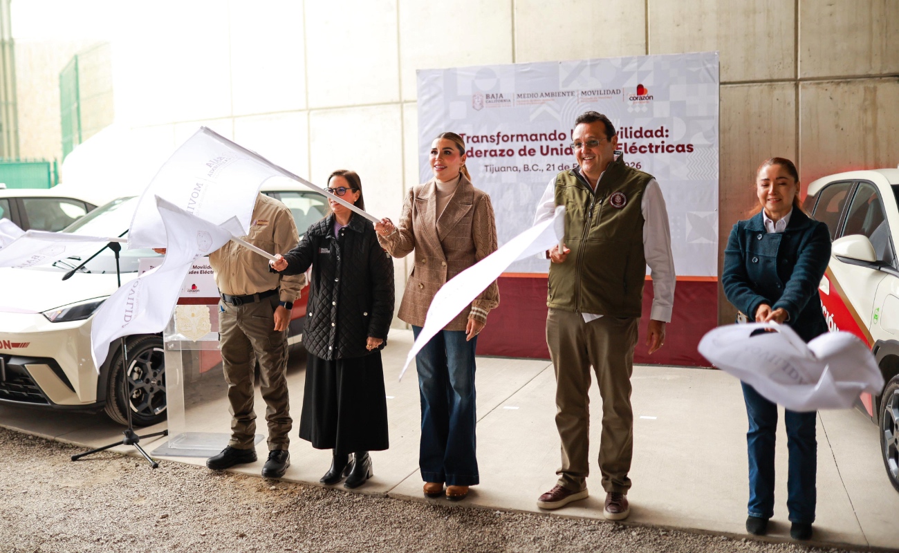 Impulsa Gobernadora Marina del Pilar movilidad moderna y sustentable con nuevas unidades eléctricas de IMOS