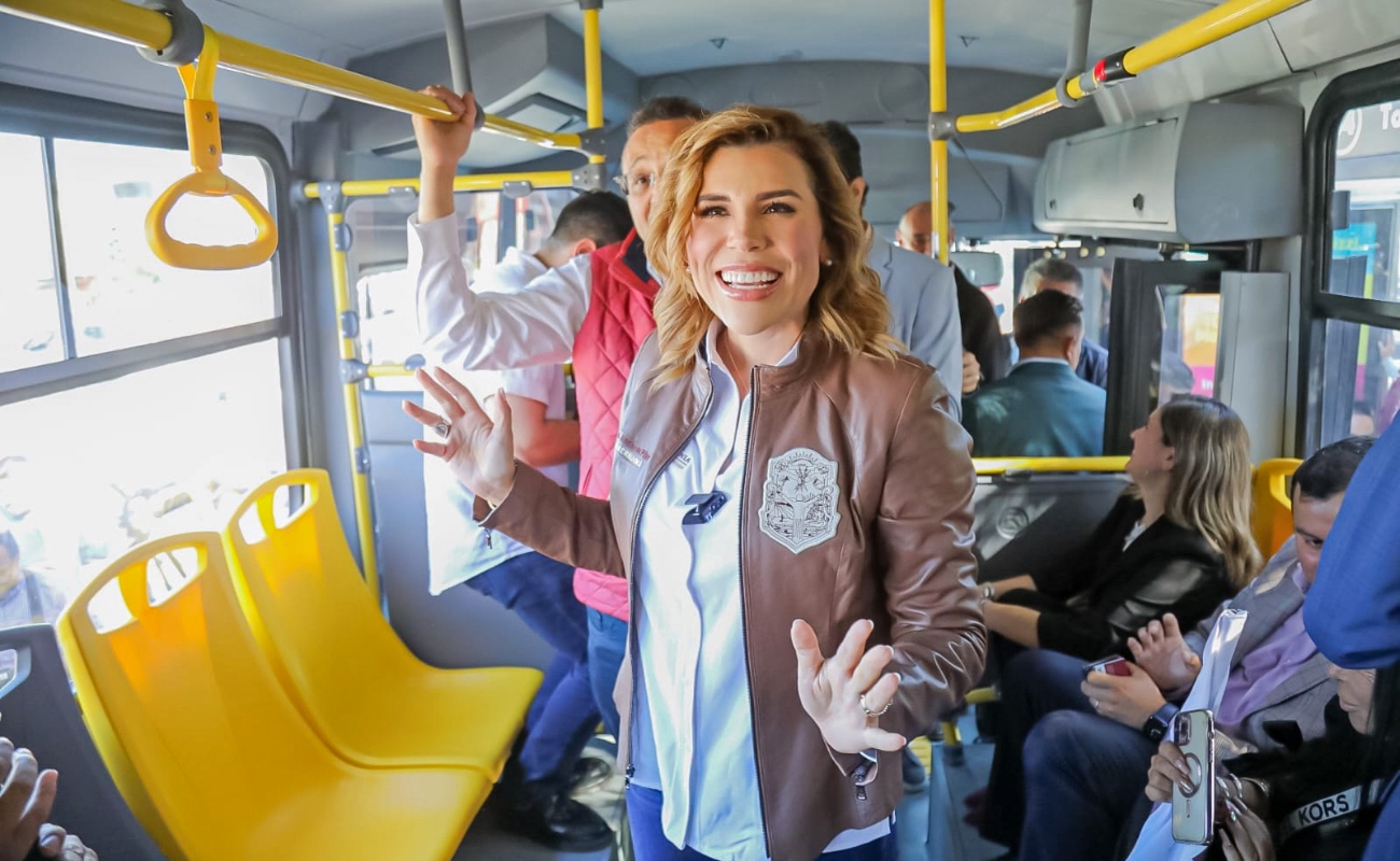 Se busca fortalecer un transporte público digno y seguro.