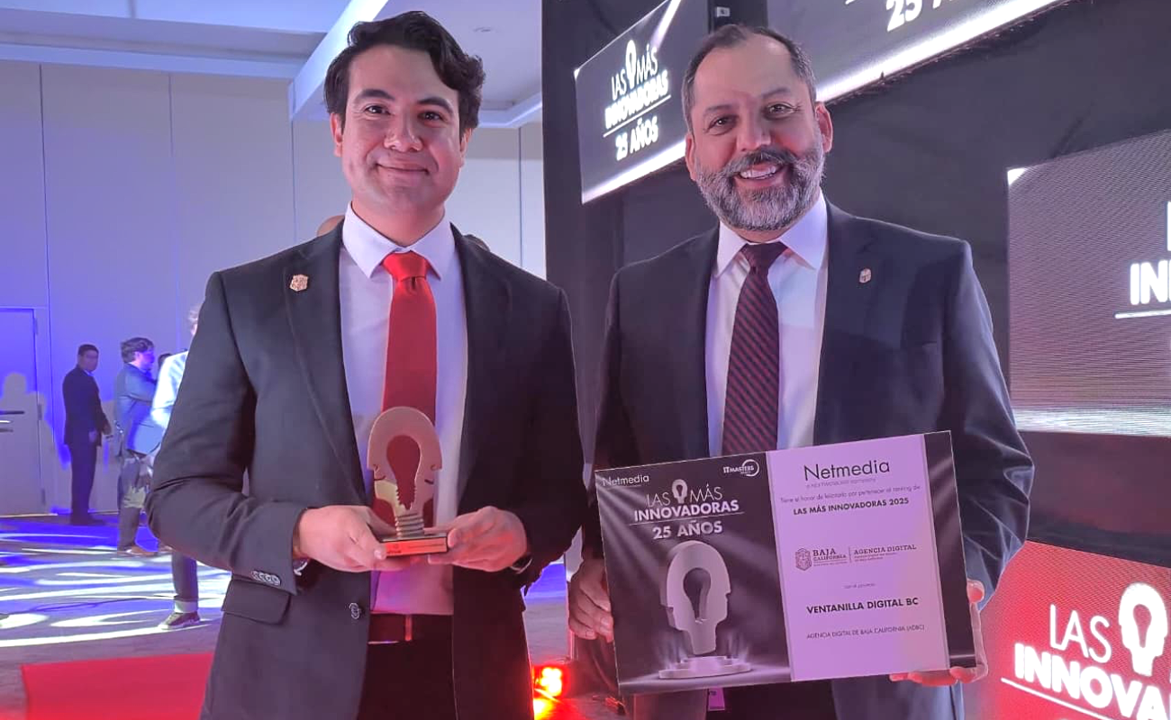 Recibe gobierno de Marina del Pilar Premio Nacional en Innovación Tecnológica
