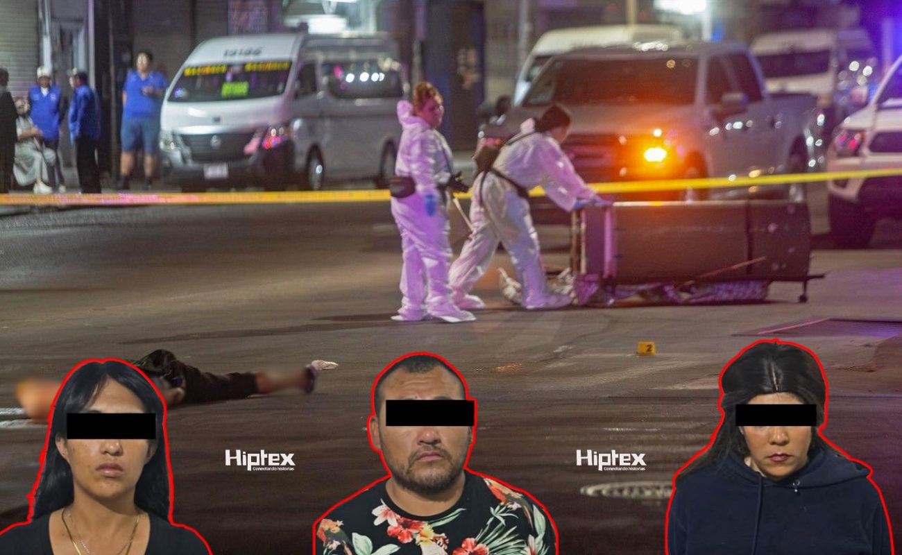 Detienen a tres presuntos responsables de homicidio en la Zona Centro