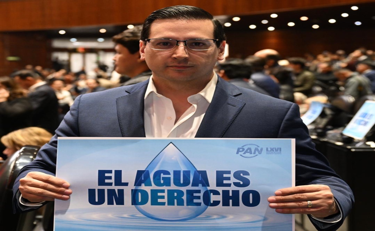 Rechaza PAN aprobación de Ley General de Aguas