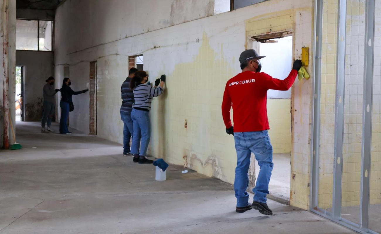 Continúa la recuperación del nuevo edificio del Instituto Municipal de Bienestar Animal