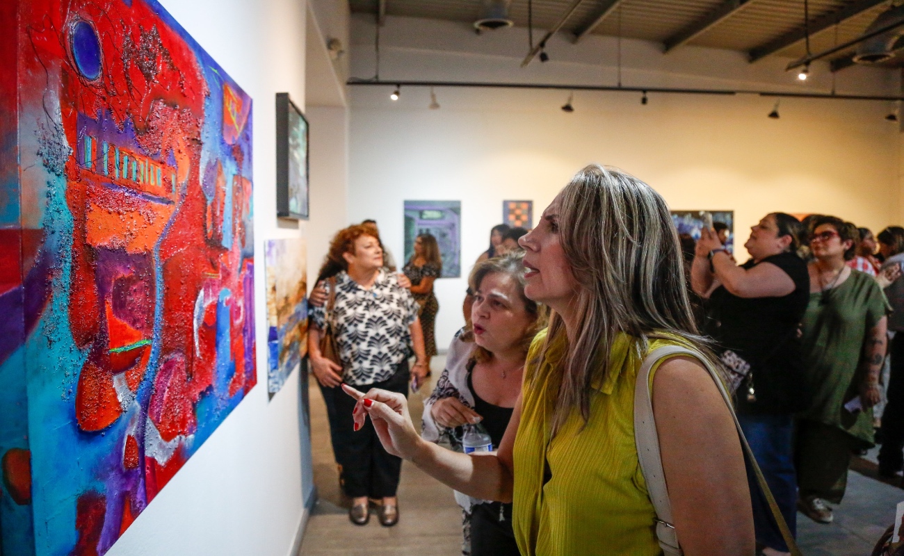 Inauguran expresión plástica Cachanilla 2026 en el marco del aniversario de la galería de la ciudad