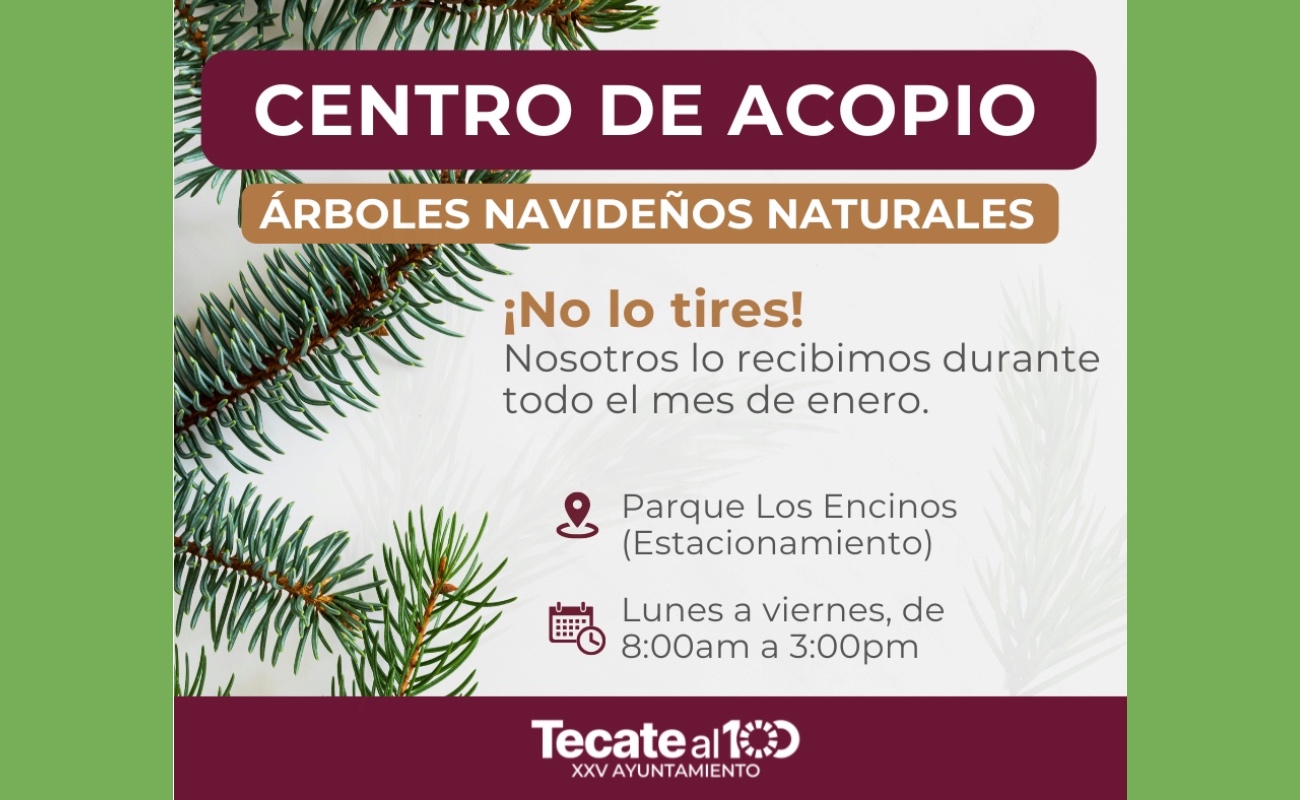 El acopio arranca a partir del 5 de enero.