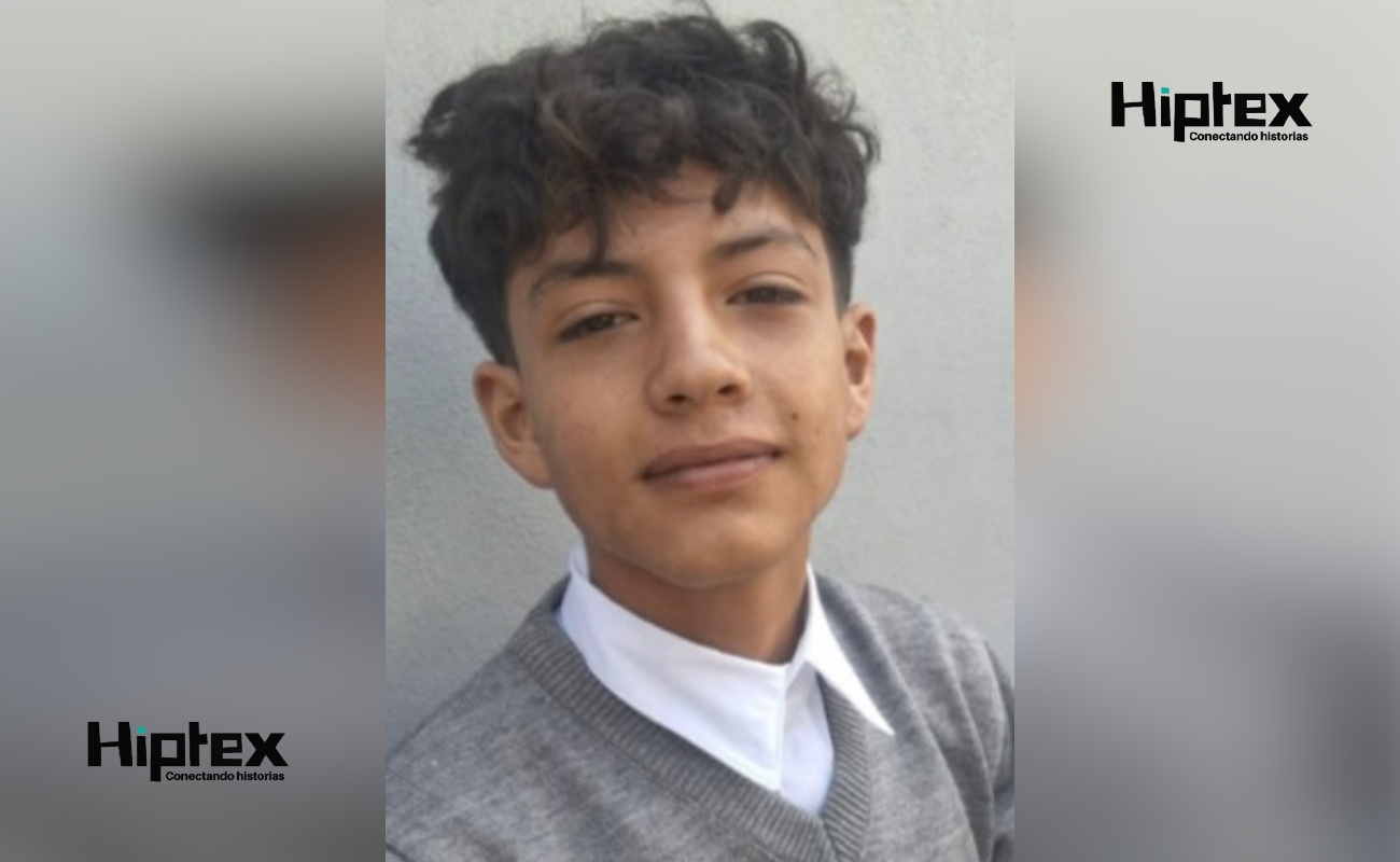 Sergio Alejandro Figueroa Pérez, de 13 años de edad, fue reportado como desaparecido.