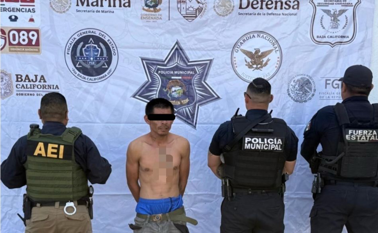 Detiene Policía Municipal a presunto narcomenudista