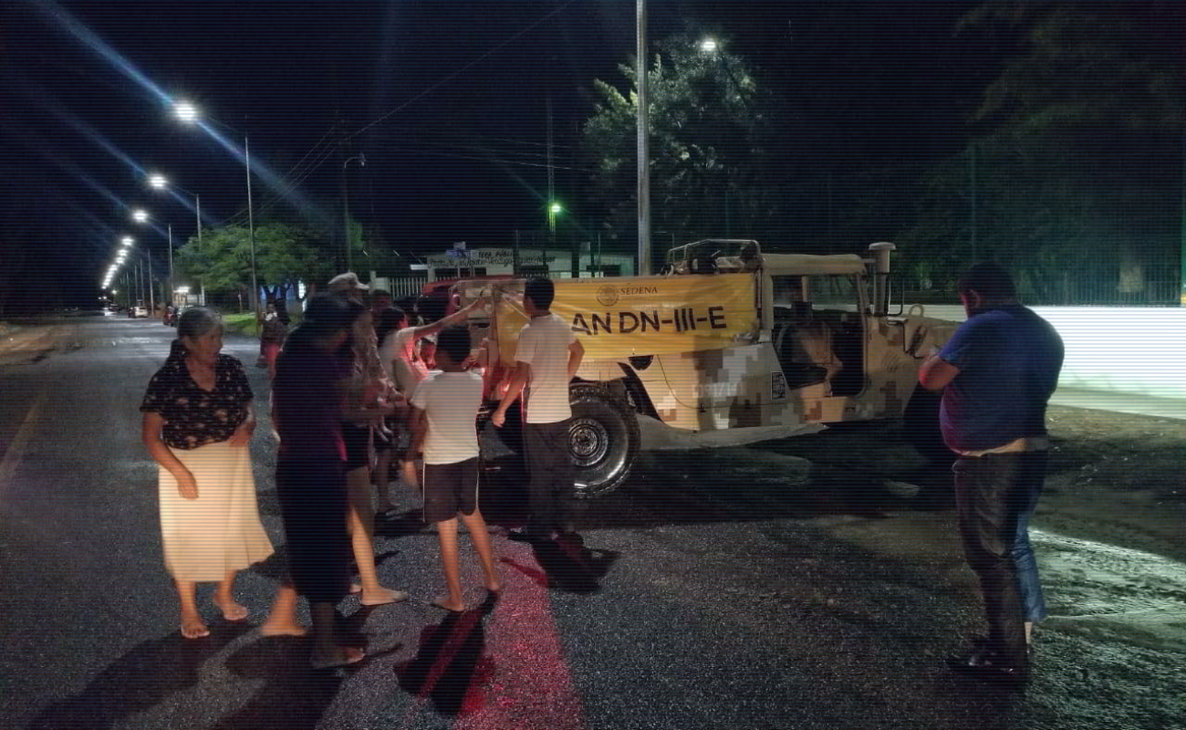 Los efectos de Ivo se sintieron en Ciudad Insurgentes en el municipio de Comondú.