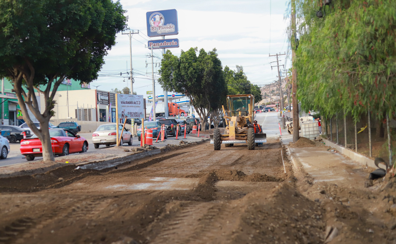Impulsan inicio de obra histórica para transformar al 100 el bulevar Santa Anita en Tecate