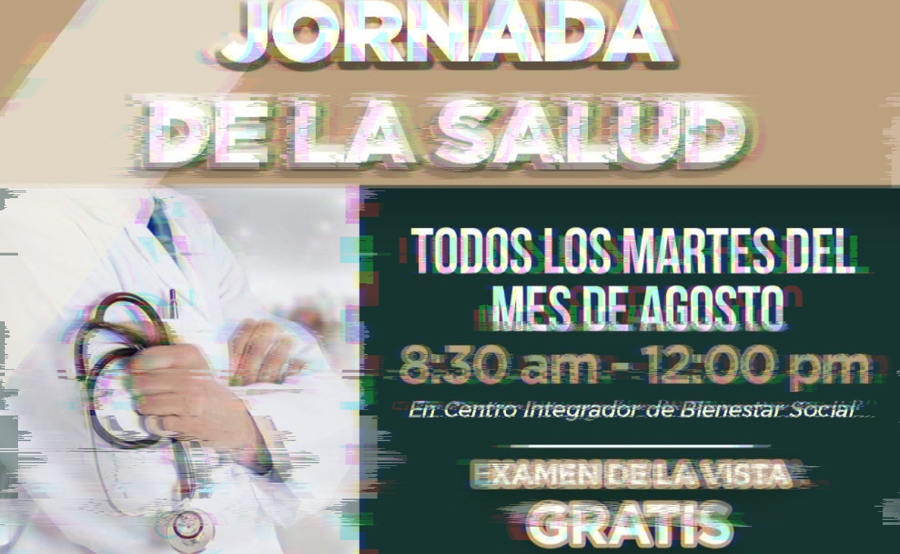 La jornada incluye el diagnóstico visual gratuito.