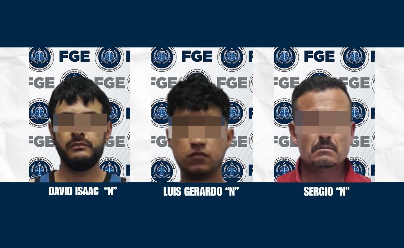 Bajo proceso tres imputados de robo a tienda de abarrotes