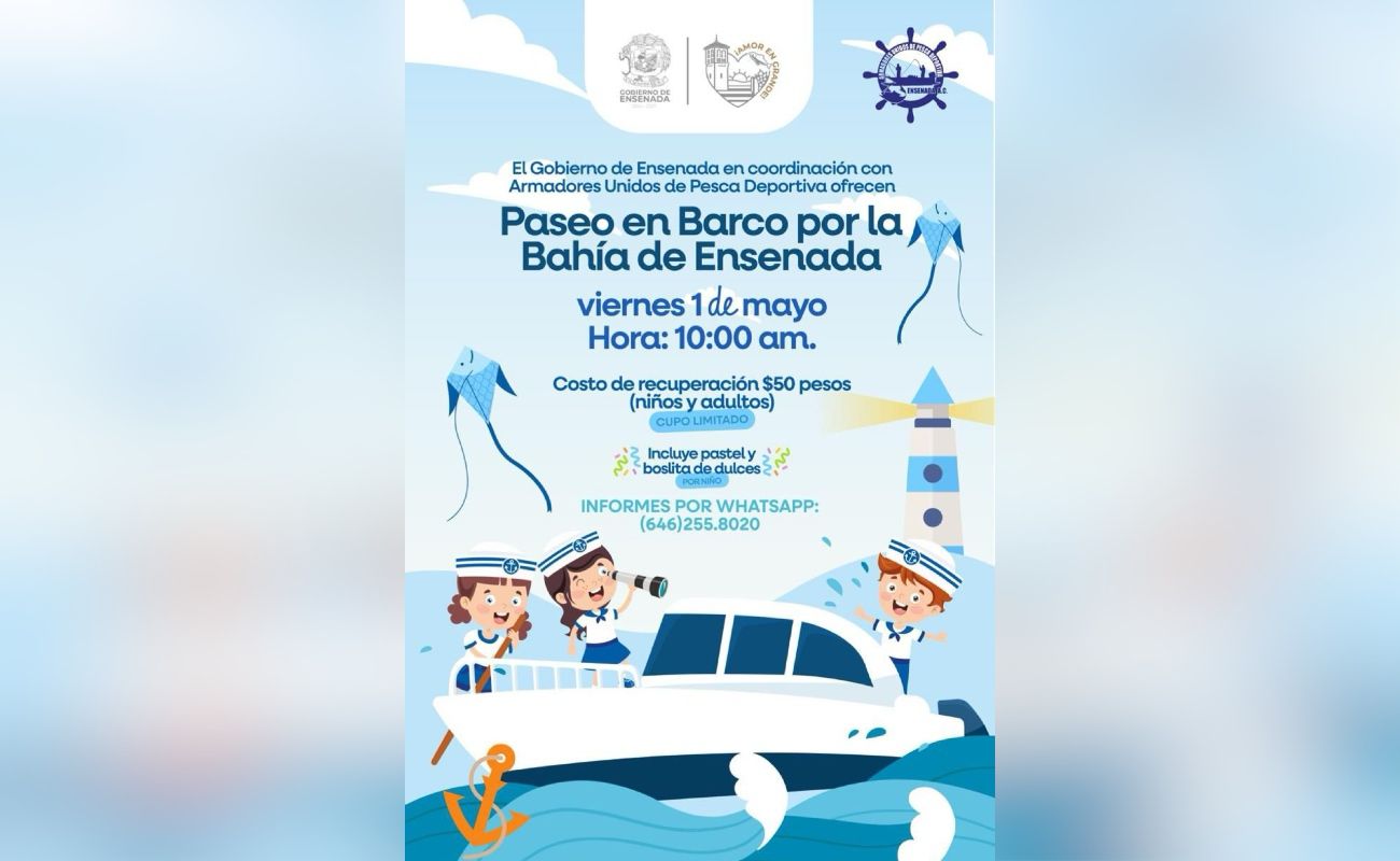 Festejará Gobierno de Claudia Agatón a la niñez con Paseo por la Bahía