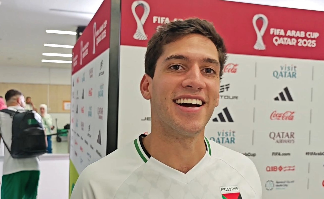 Emilio Saba, el futbolista peruano que llena de alegría a los fans de la Selección de Palestina