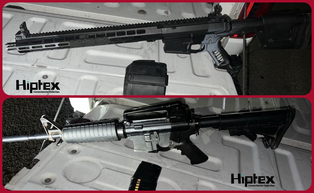 Decomisan dos armas largas en domicilio asegurado de Mexicali