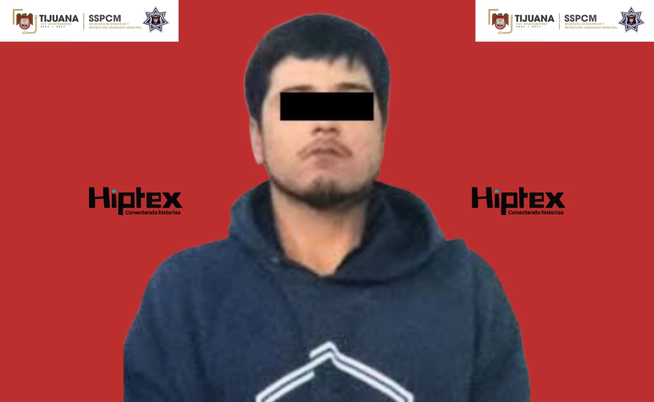 El sujeto fue asegurado por su presunta participación en el hecho delictivo.