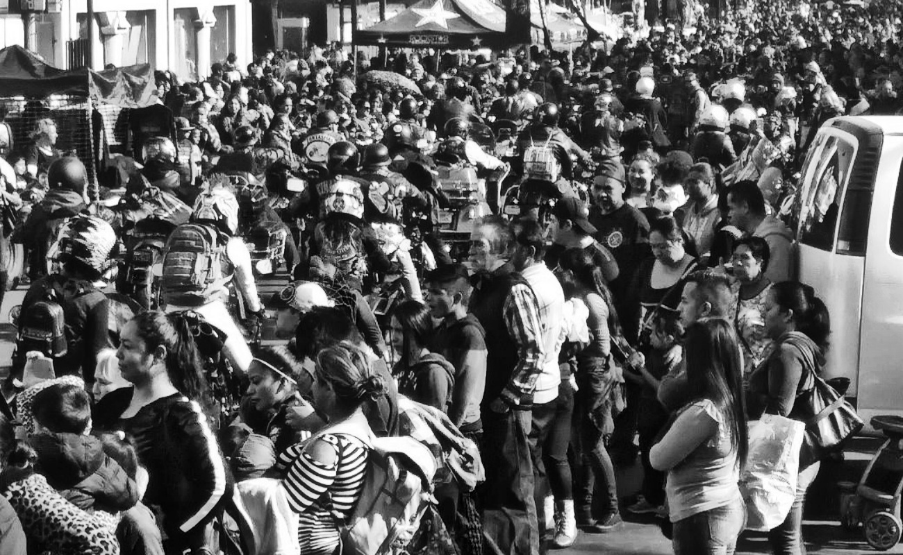 Desde el viernes 15 de diciembre llegaron alrededor de 8 mil  motociclistas de California, Nevada, Arizona y Texas.
