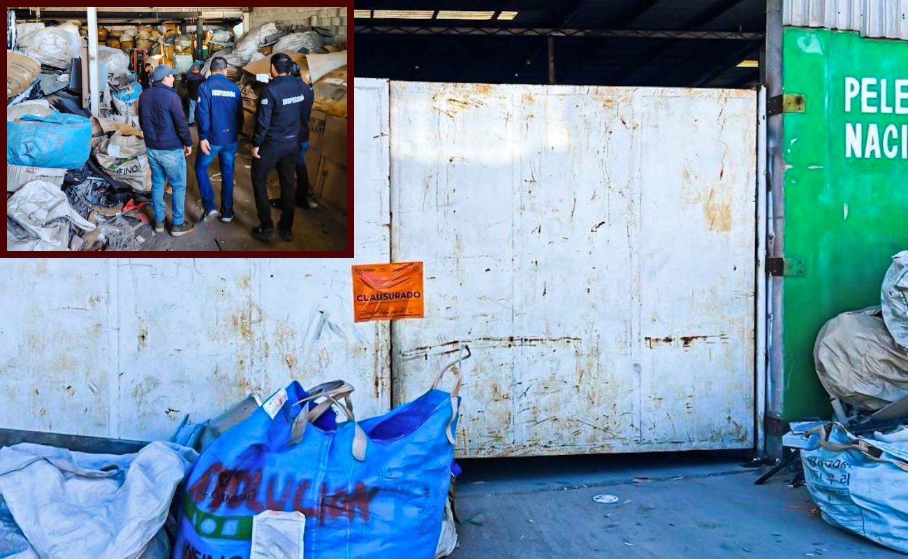 Clausuran recicladora por incumplir con los requerimientos necesarios para su operación