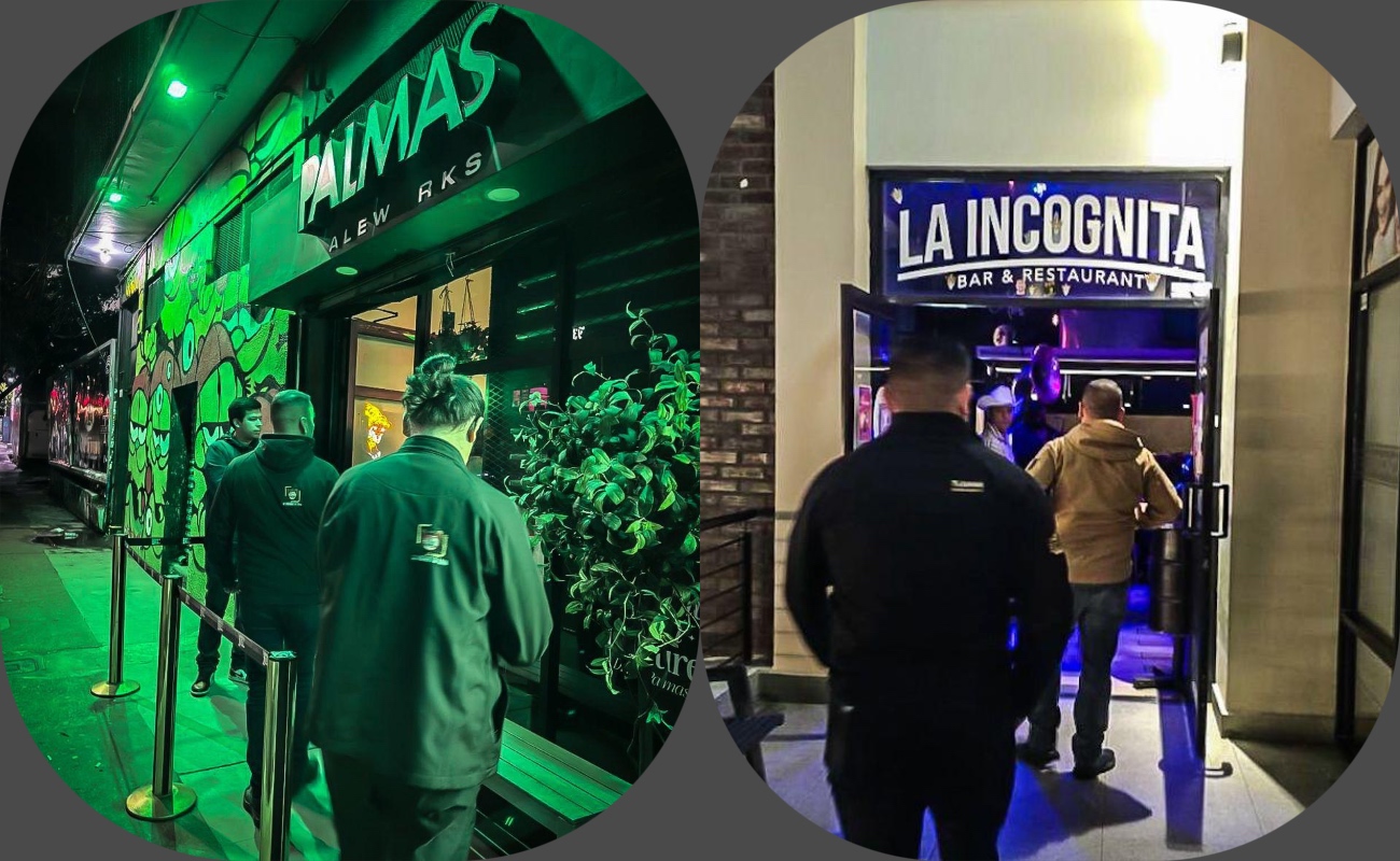 Realizan operativos nocturnos en bares y centros de espectáculos