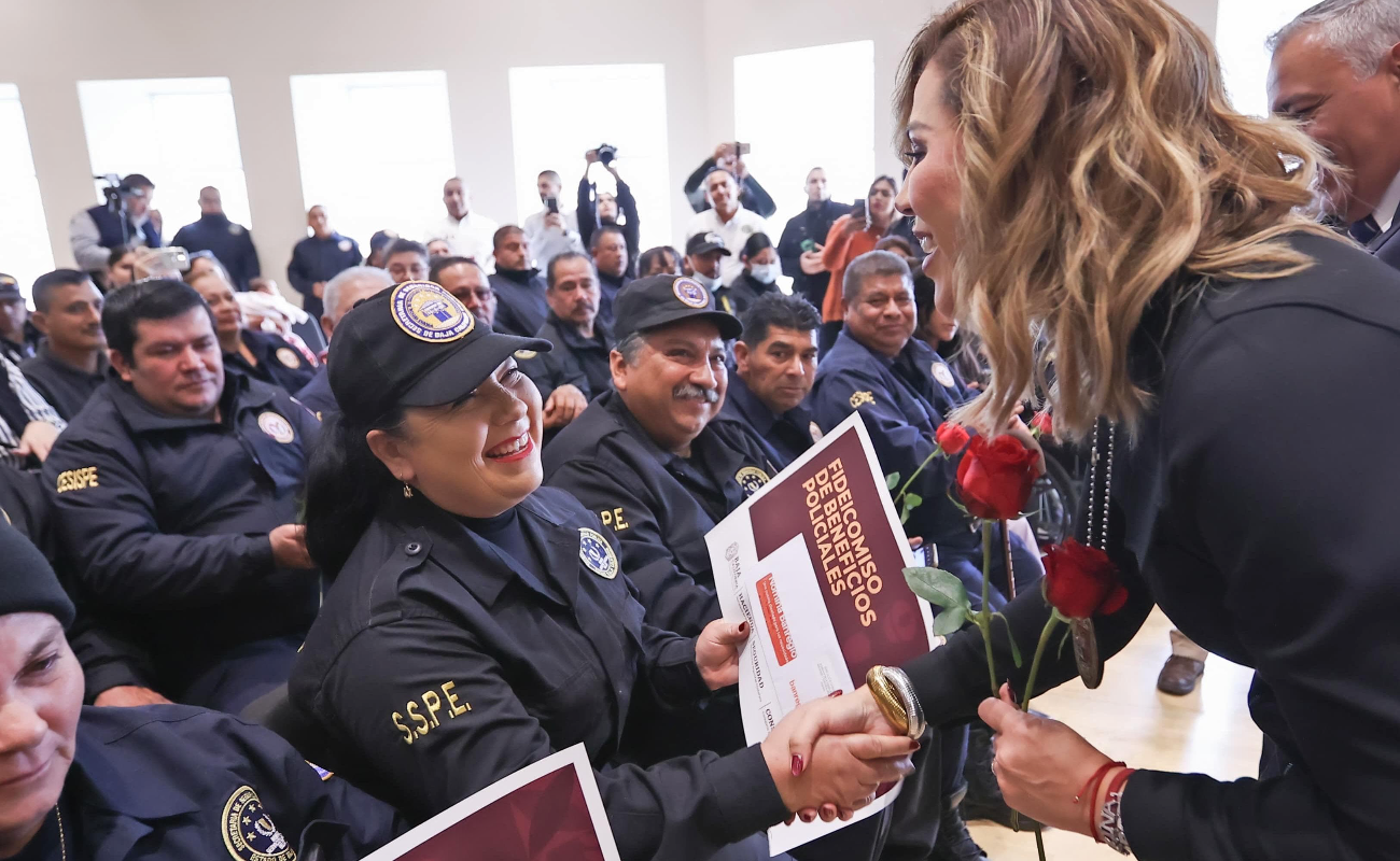 Fortalece Marina del Pilar justicia y dignificación policial en BC