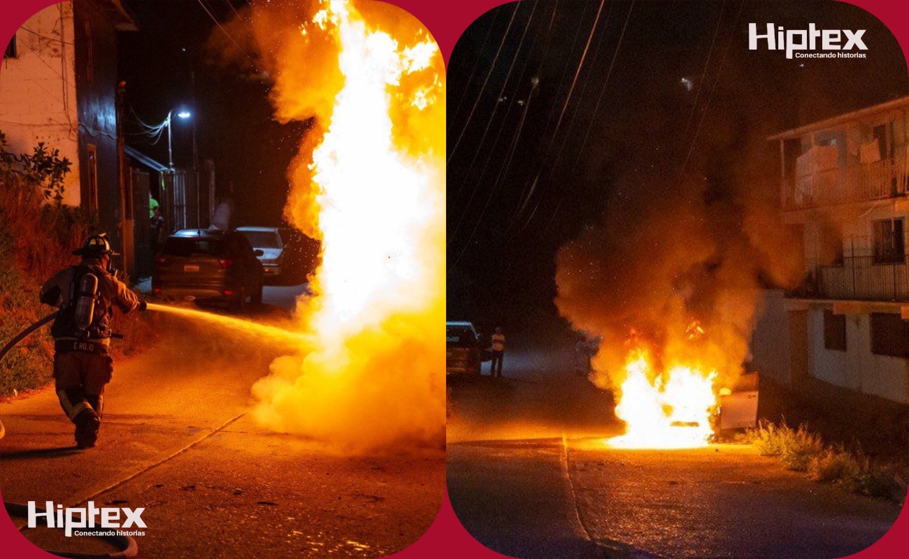 Bomberos atendió el reporte.