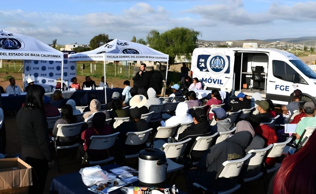 Fortalece FGE atención ciudadana en San Quintín