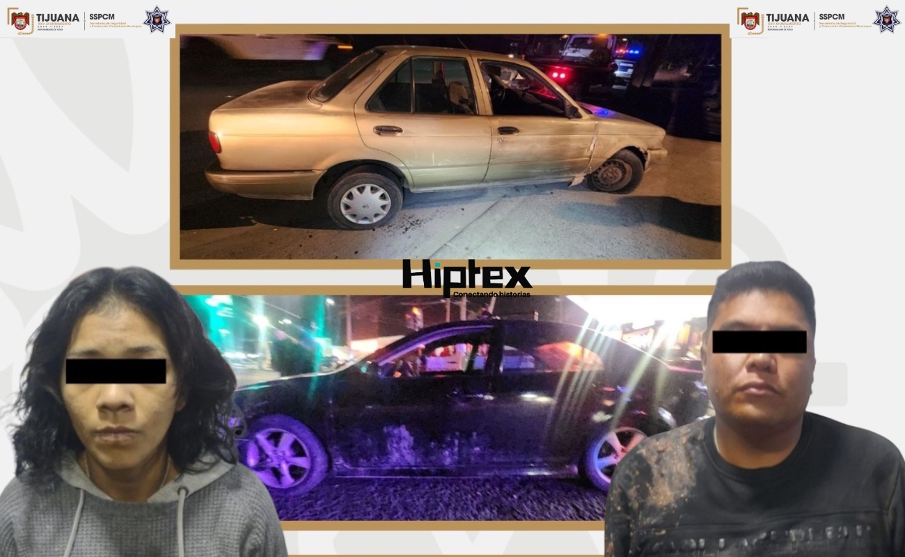 Dulce Monserrat “N”, y Everardo “N”, los detenidos.