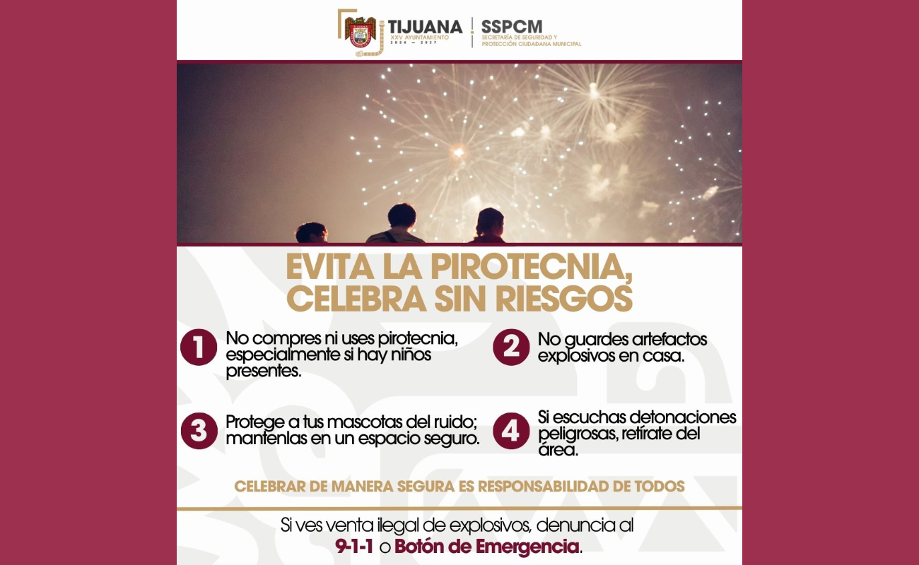 Se sugiere optar por espectáculos de luces LED.