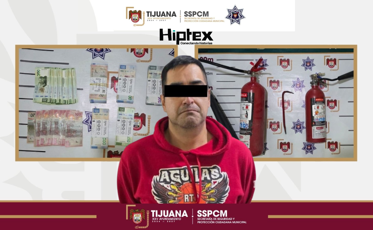 Enrique “N”, de 39 años, detenido por robo.