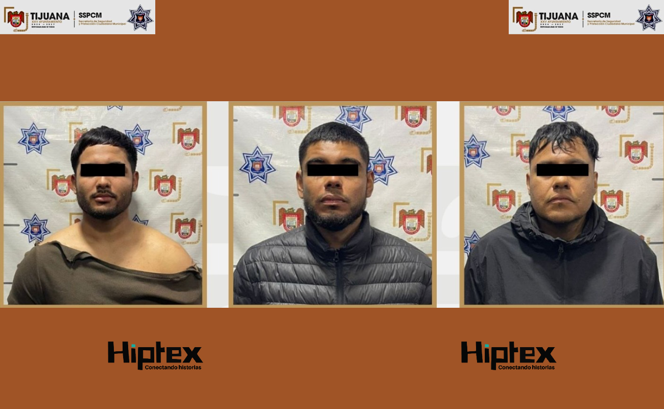 Arrestan a tres sujetos tras riña y choque en la colonia Obrera