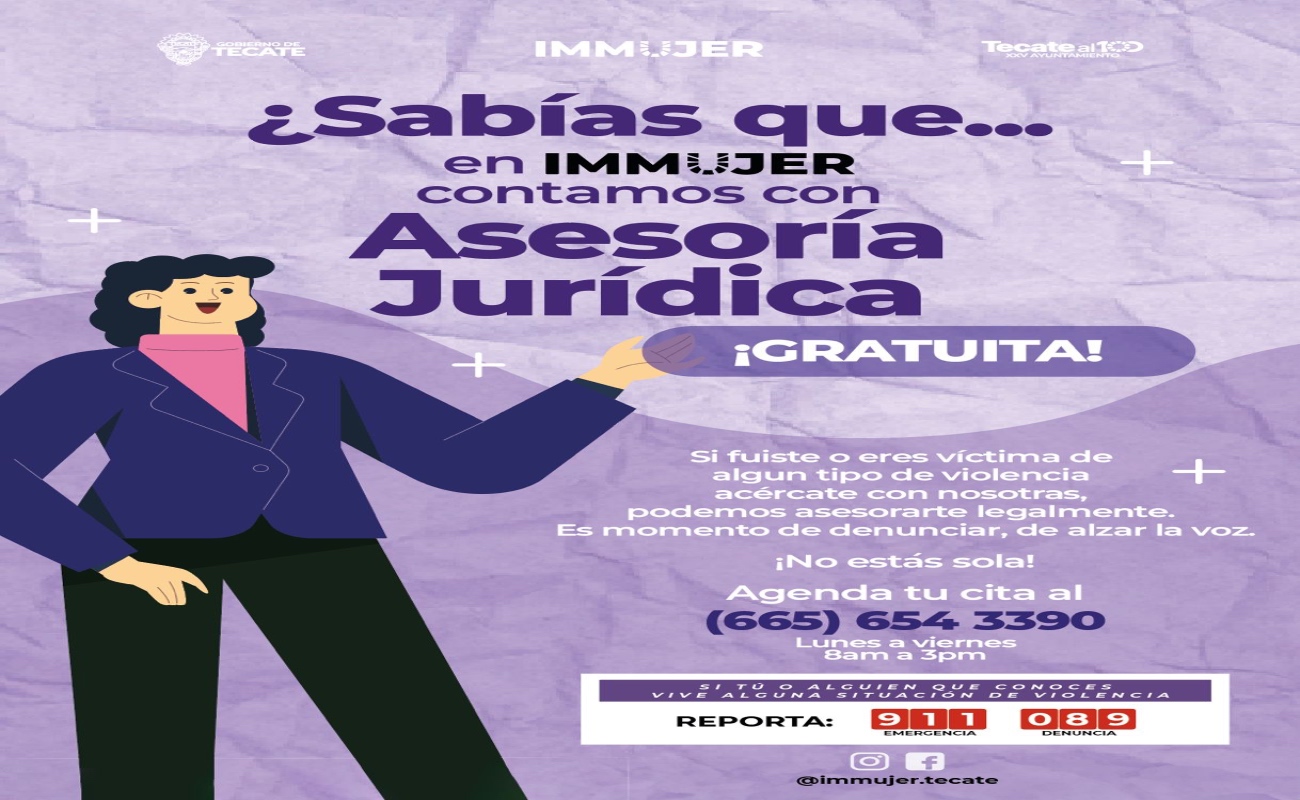 Buscan garantizar el acceso a la justicia, la protección de sus derechos y un acompañamiento cercano y profesional en cada etapa del proceso.