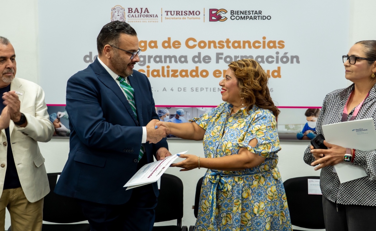 Concluye Secretaría de Turismo programa de formación especializada en certificación y acreditación