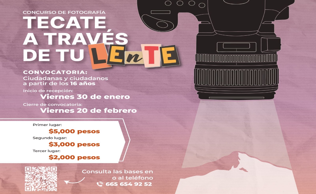 La recepción de trabajos inicia el viernes 29 de enero y la fecha límite de participación es el viernes 20 de febrero, sin posibilidad de prórroga.