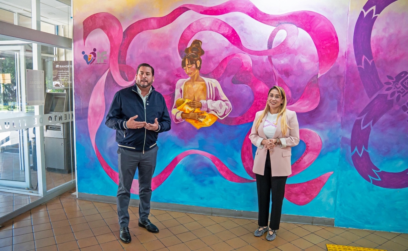 Inaugura alcalde Ismael Burgueño lactario en Palacio Municipal